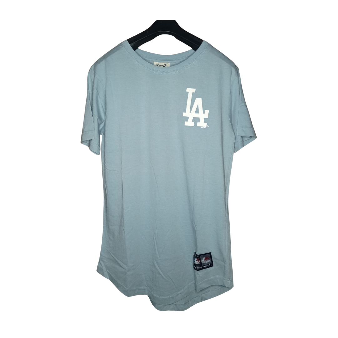 LOS ANGELES Basic Logo Short Sleeve T-Shirt