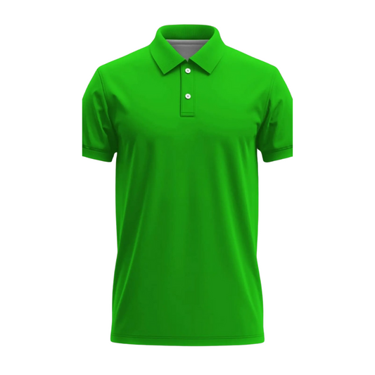 Men's Polo Shirts Parrot Green