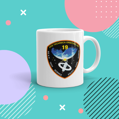 Space-Themed Custom Mug