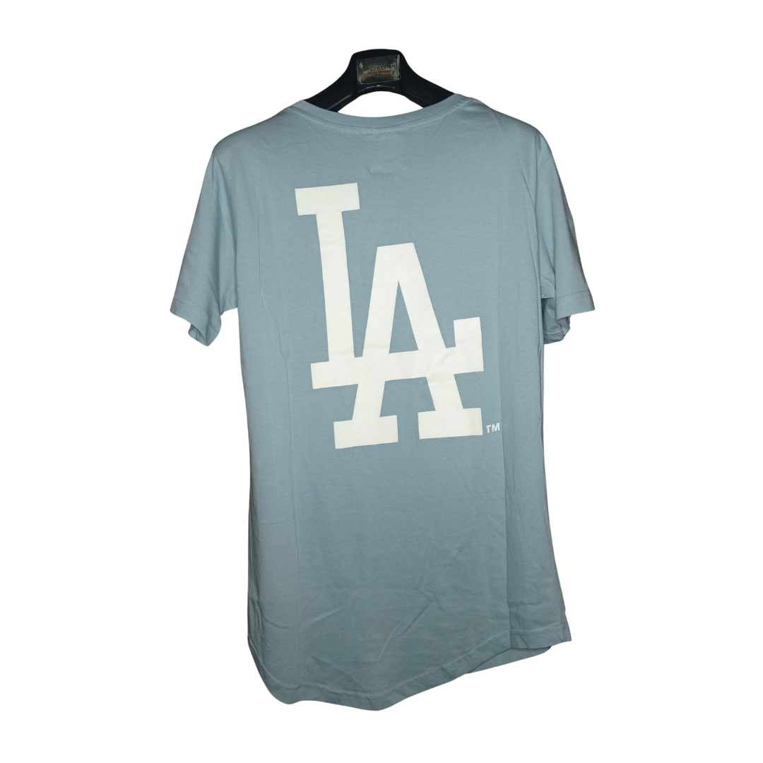 LOS ANGELES Basic Logo Short Sleeve T-Shirt