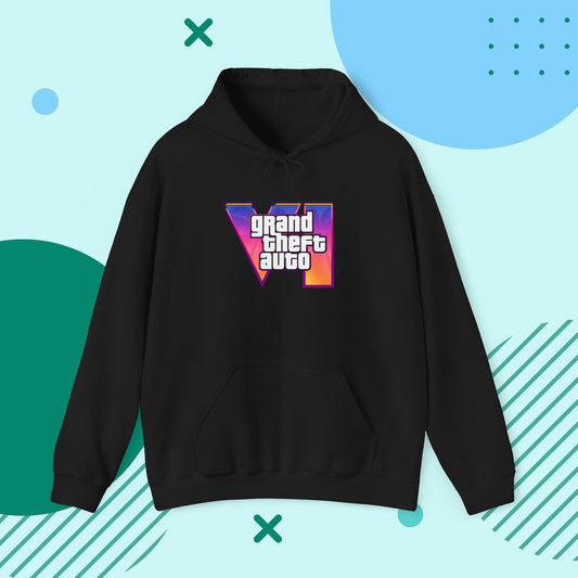 GTA VI Full Sleeve Hoodie - Premium Quality | Gamer's Favorite