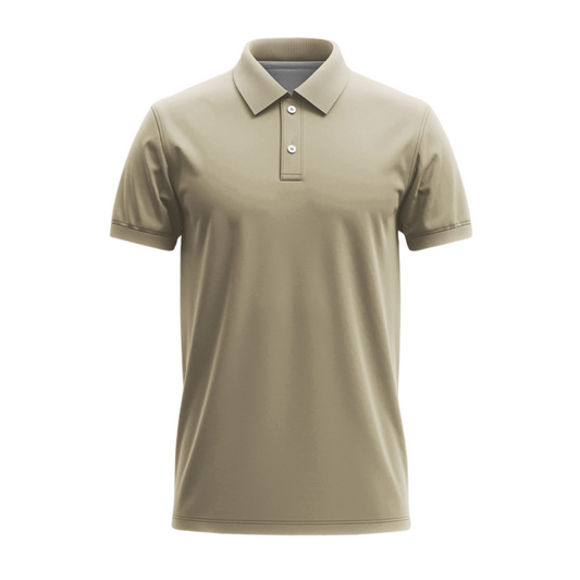 Men's Polo Shirts Beige