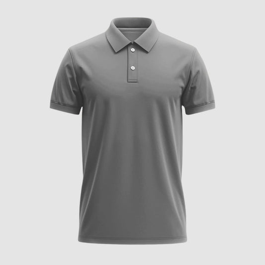 Men's Polo Shirts Grey