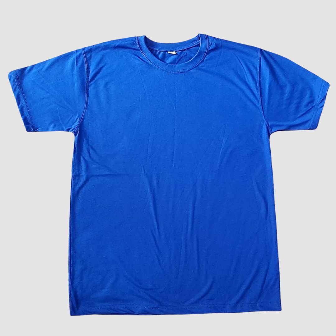 Round Neck Blue