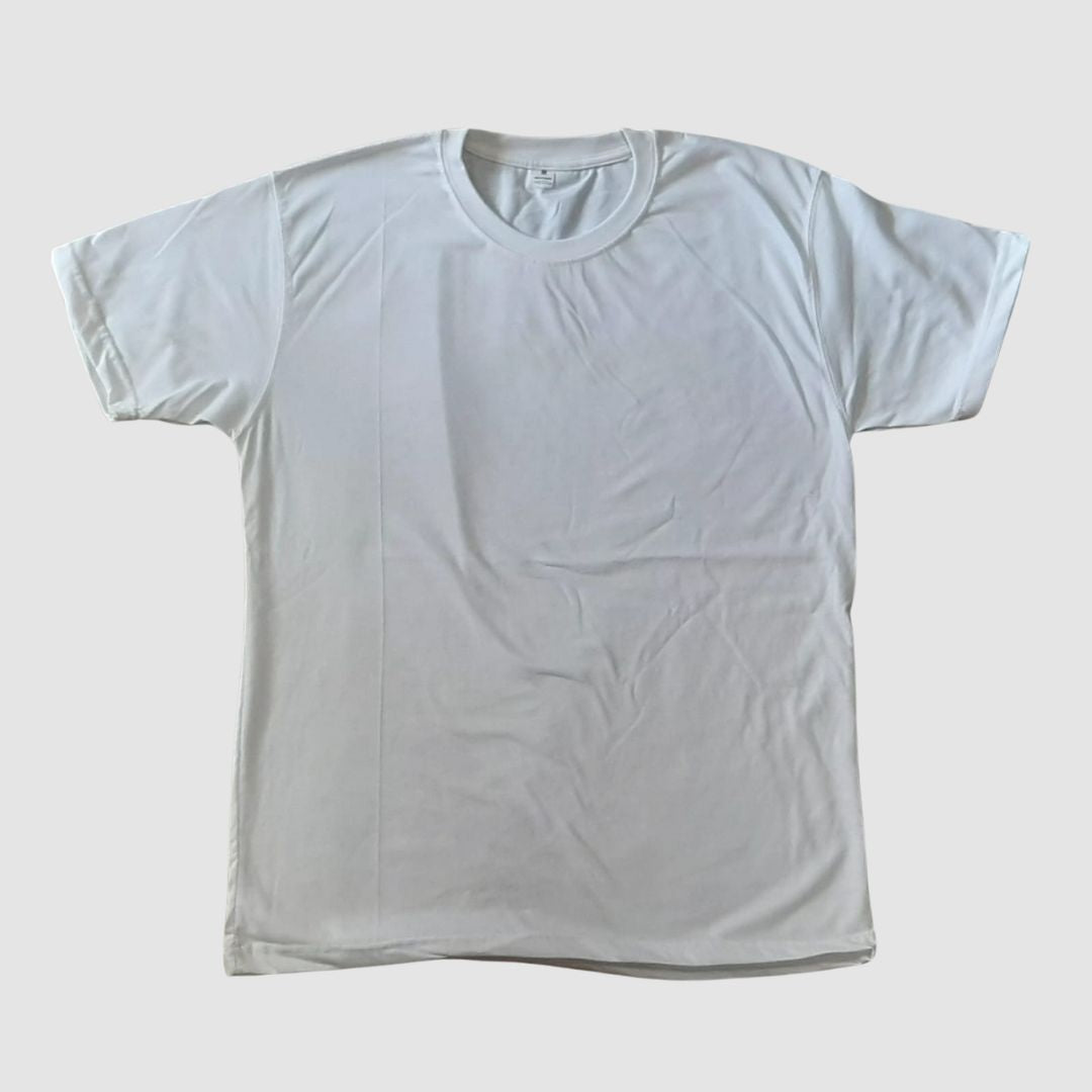 Round Neck White