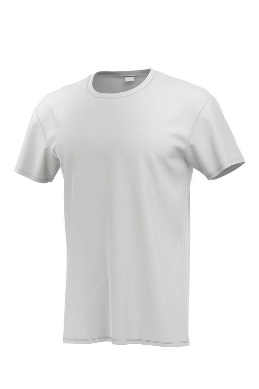 Round Neck White