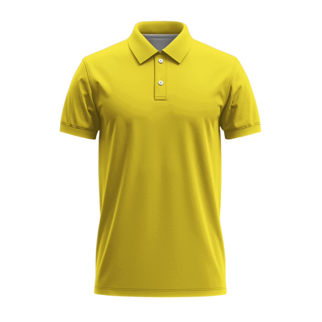 Men's Polo Shirts Yellow