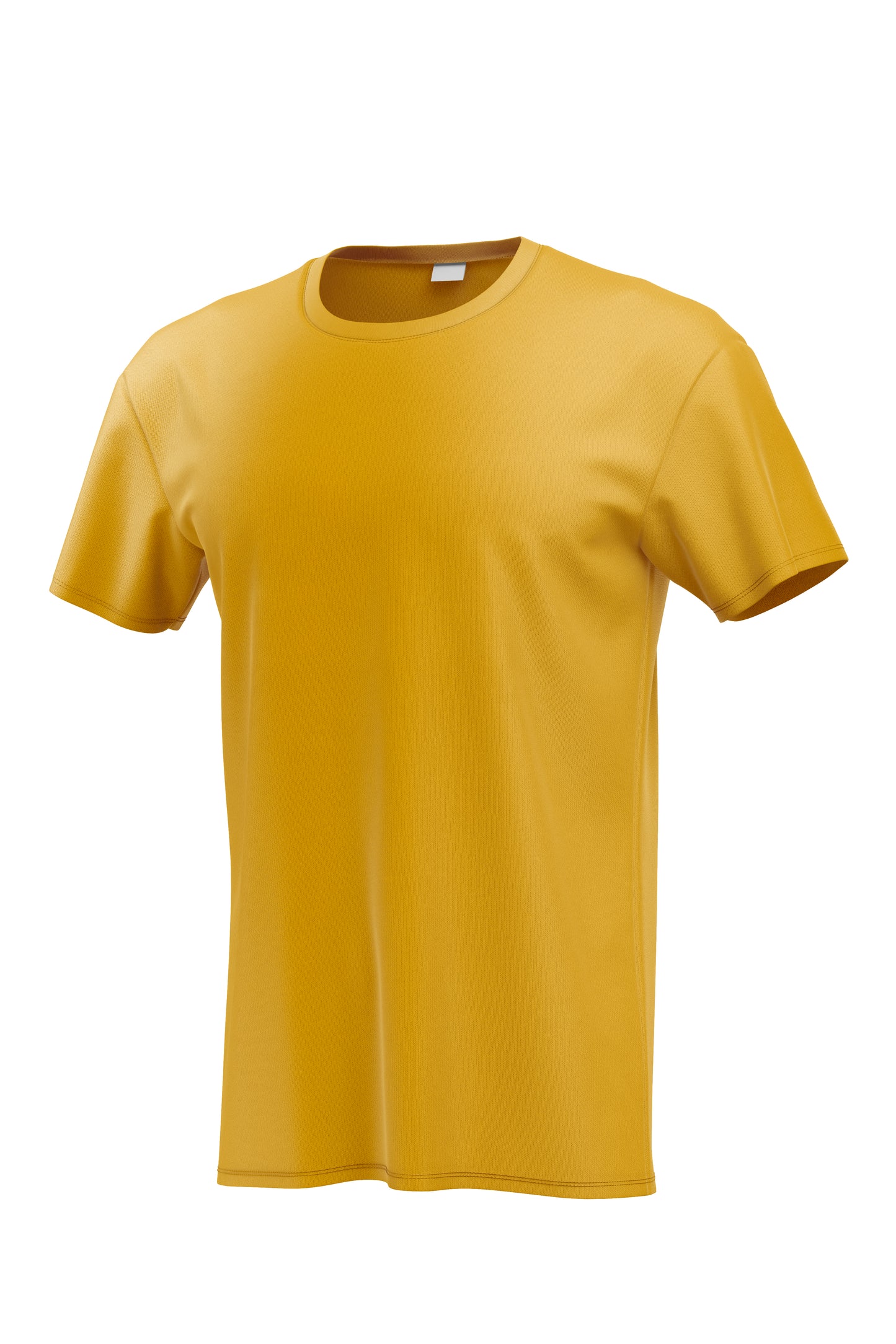 Round Neck Yellow